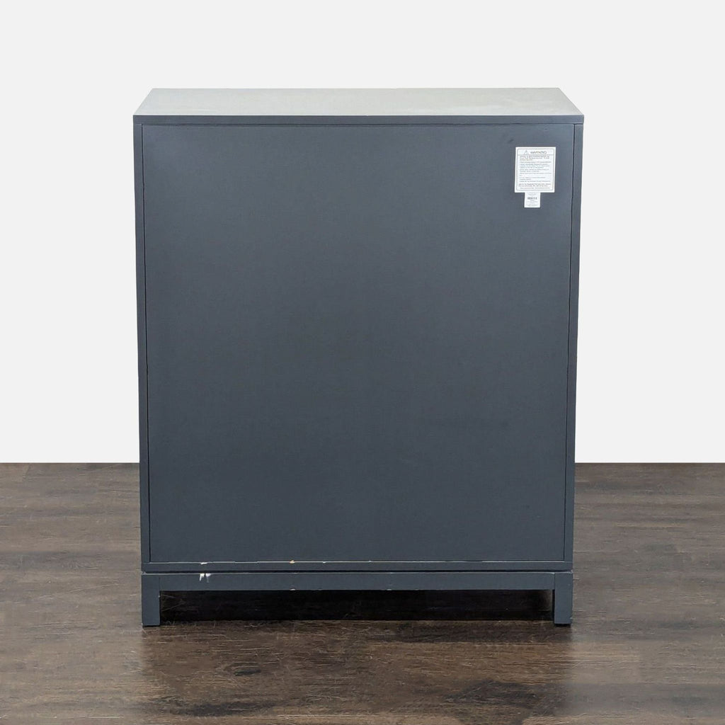 The Land of Nod Cargo Modern 4-Drawer Dresser with Brass Handles