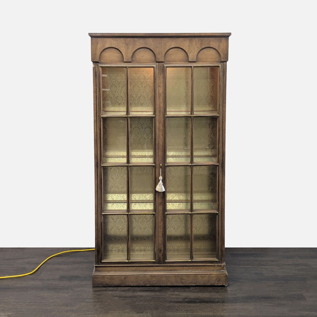 Two Door Wooden Display Cabinet