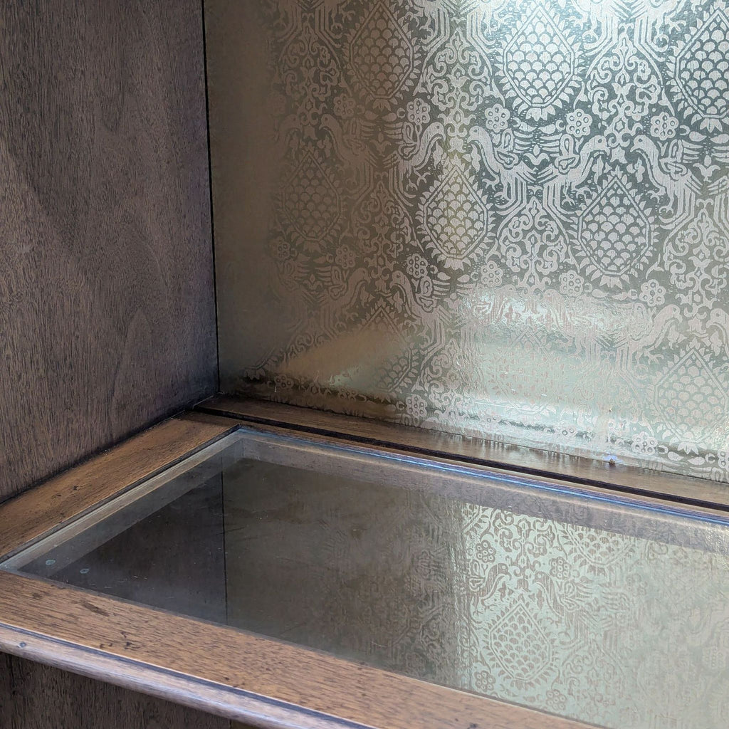 Two Door Wooden Display Cabinet