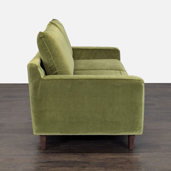 Certainly! However, I notice that you mentioned "these images" but did not provide or describe any images. To craft accurate and relevant alt texts for your images, could you please provide a brief description of what each image looks like (for example: color, material, unique features, setting, or style of the loveseat)? 