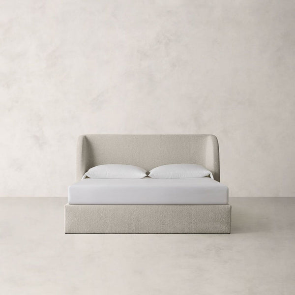 the bed frame is made from a single sheet.