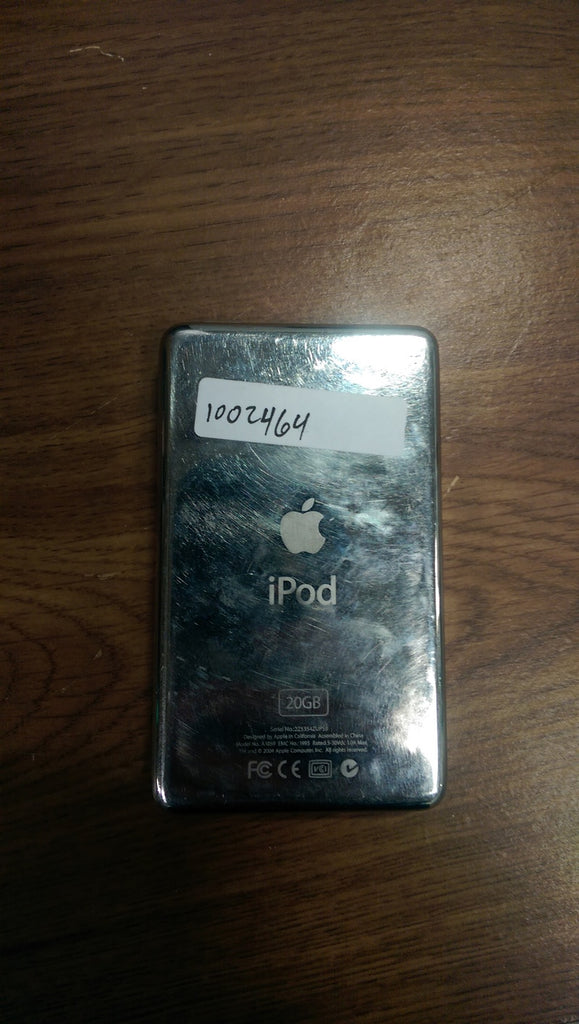 2. White Apple iPod with control wheel, shown front and back, categorized under Gaming.
