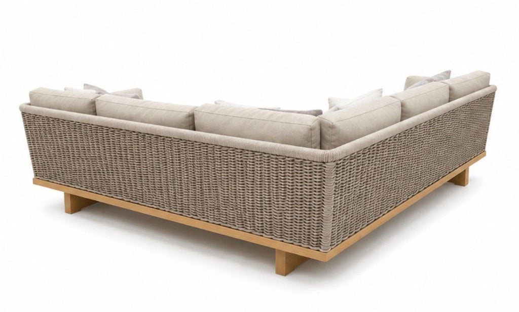 Paola Lenti 2015 Sabi Sectional, a high-end modular sofa combining comfort with elegant, modern style.