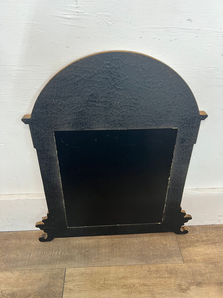 Gilt Wood Hand Painted Mirror