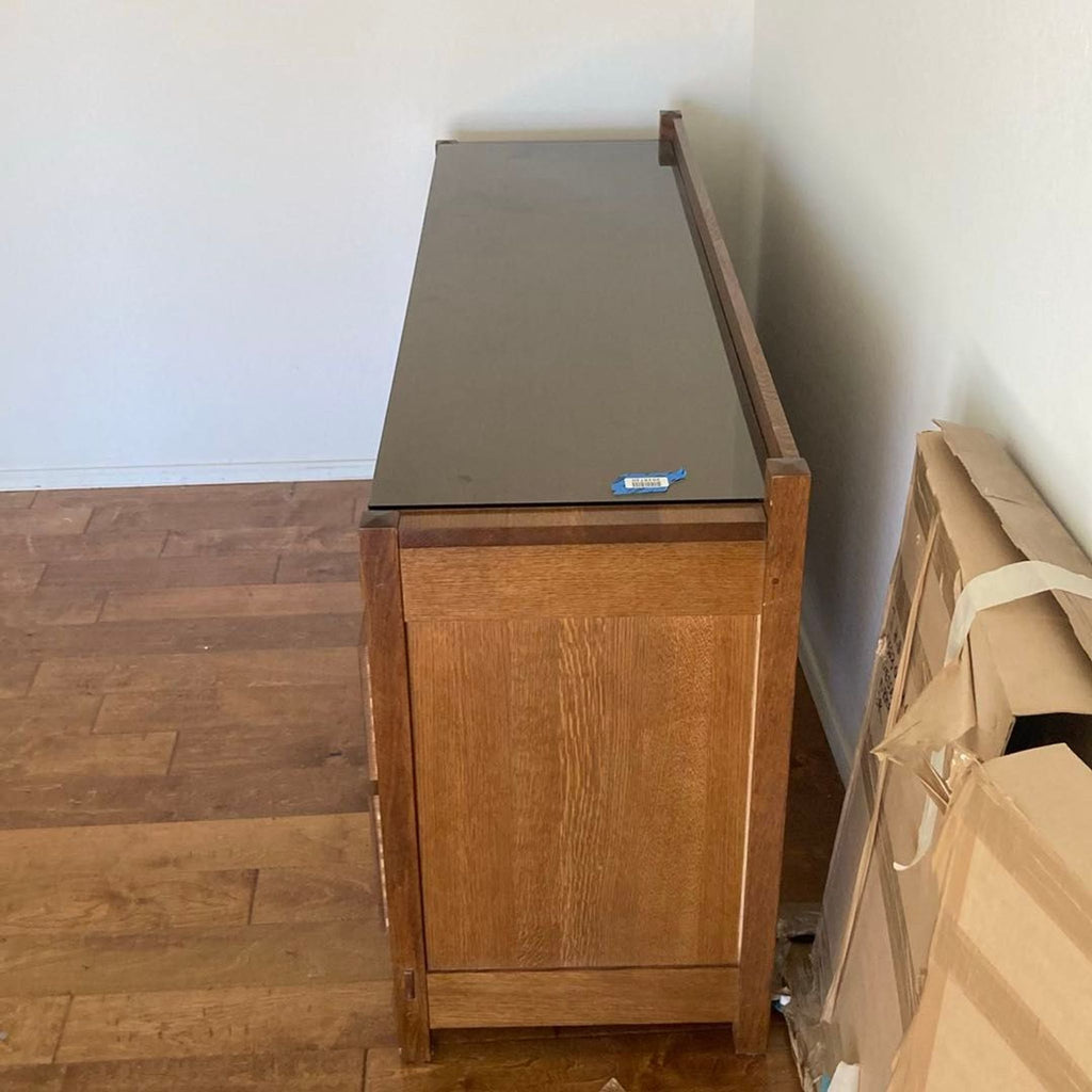 Stickley Solid Wood 7-Drawer Dresser with Metal Pulls