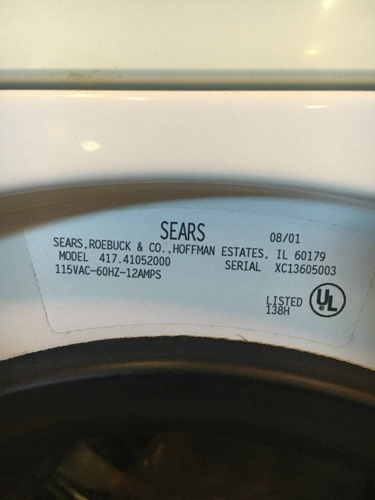 Kenmore Washer