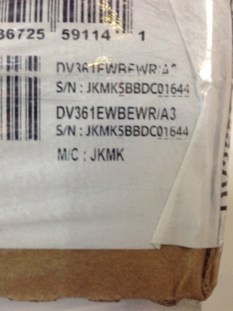 Samsung DV361EWBEWR Front Load Dryer BRAND NEW