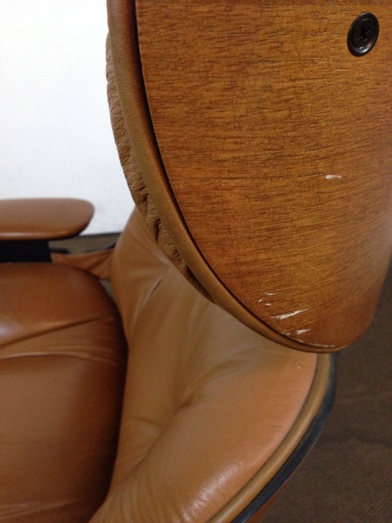 Mid-Century Modern Style Eames 670 Reproduction Lounge Chair and Ottoman