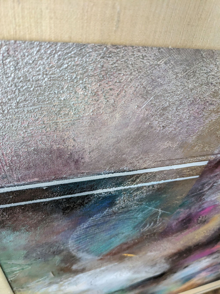 Framed Abstract Original Painting