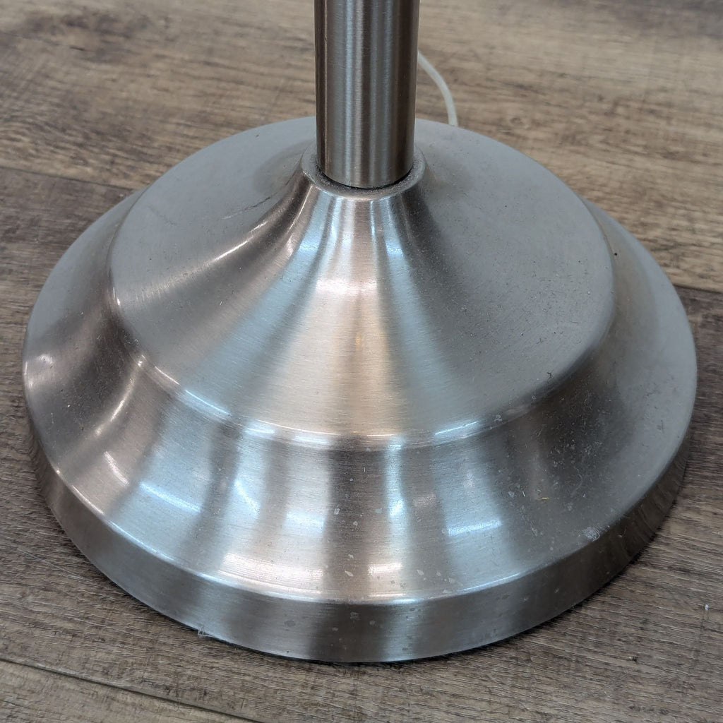 Floor Lamp with White Shade