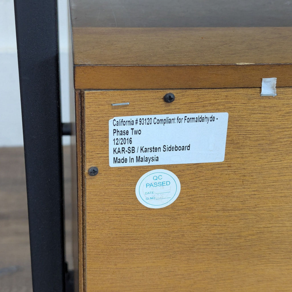 Scandinavian Designs Karsten Sideboard