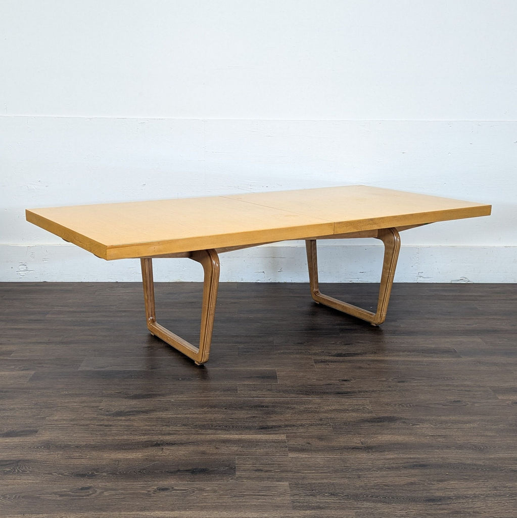 Dining set: Large table with leaf