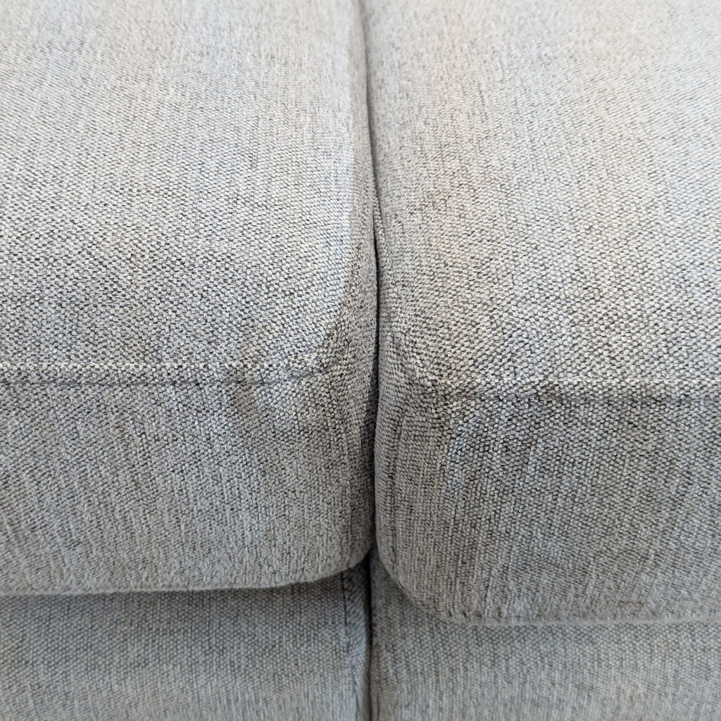 Burrow Furniture Union Modern 3-Seat Sofa in Crushed Gravel