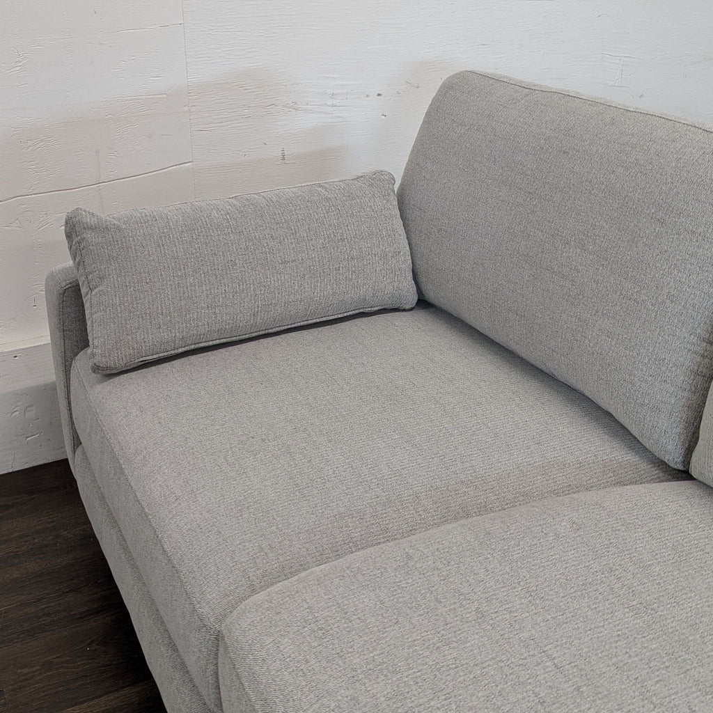Burrow Furniture Union Modern 3-Seat Sofa in Crushed Gravel - Accepted Offer (22.57% discount)