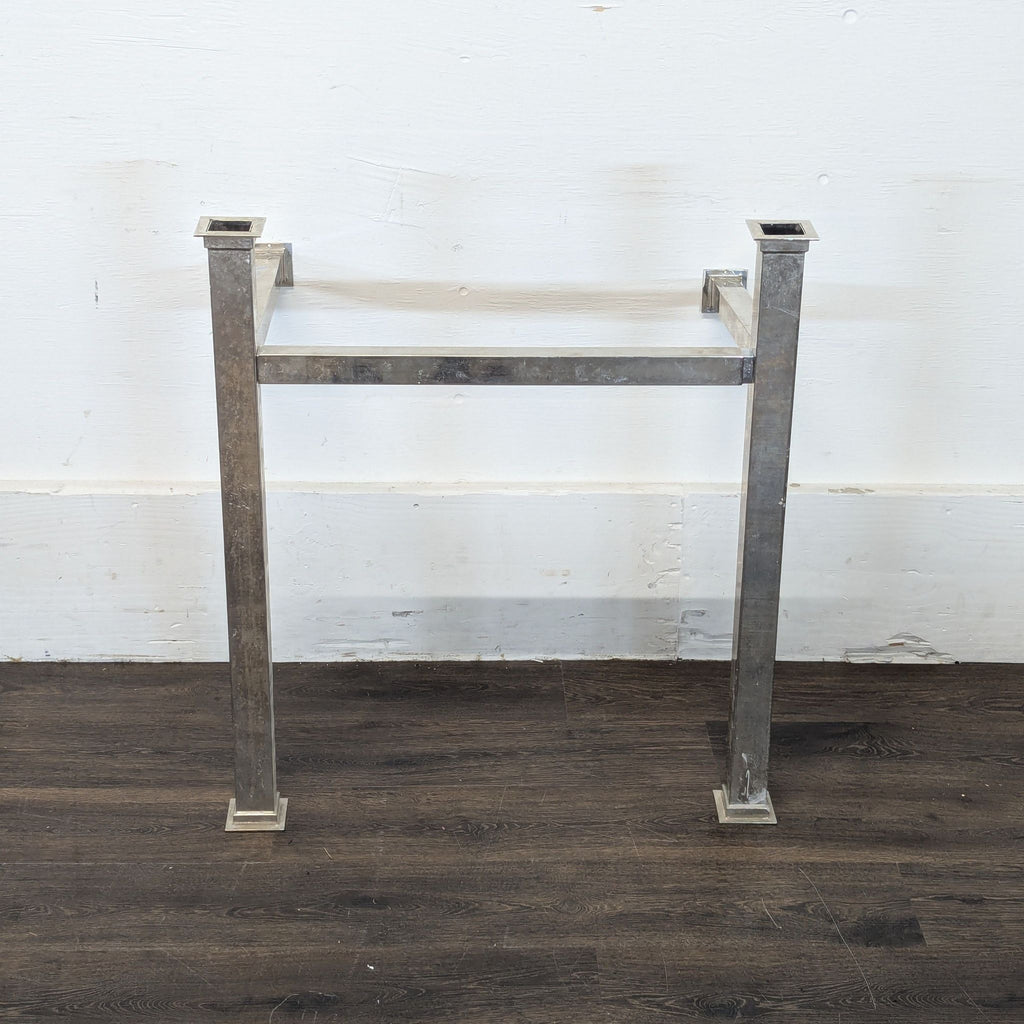 Waterworks Normandy Rectangular Hammered Nickel, Drop-In/Undermount Sink