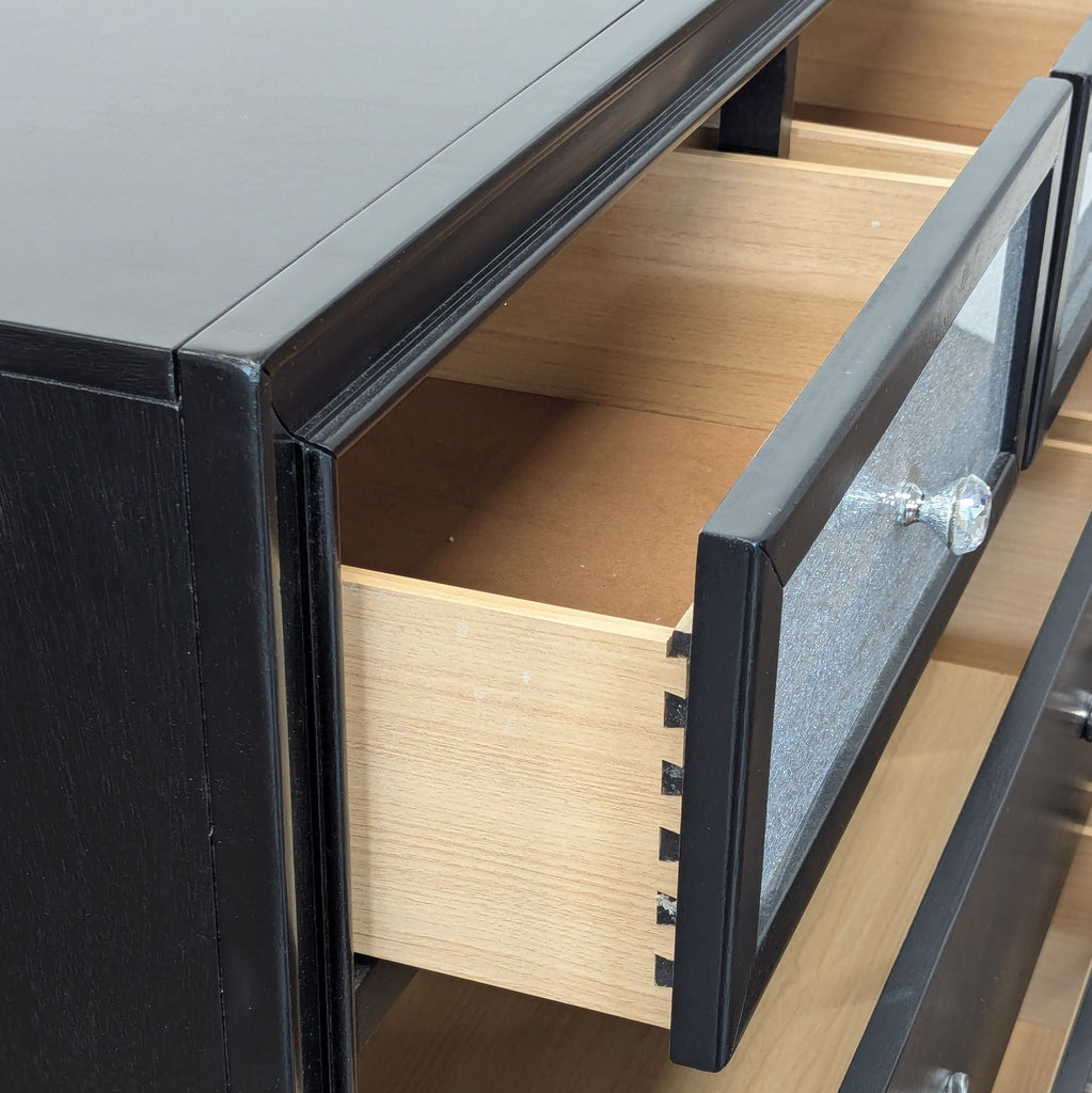 Barzini 7-drawer Rectangular Dresser Black