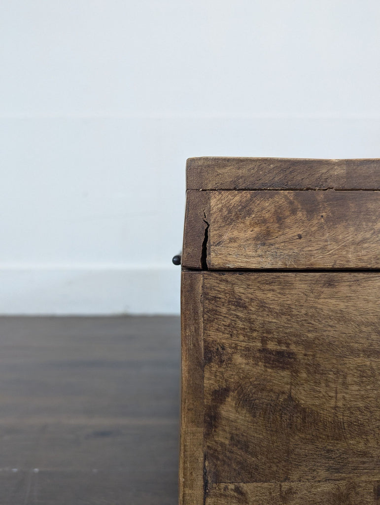 Pimberly Row Mango Wood and Iron Storage Trunk