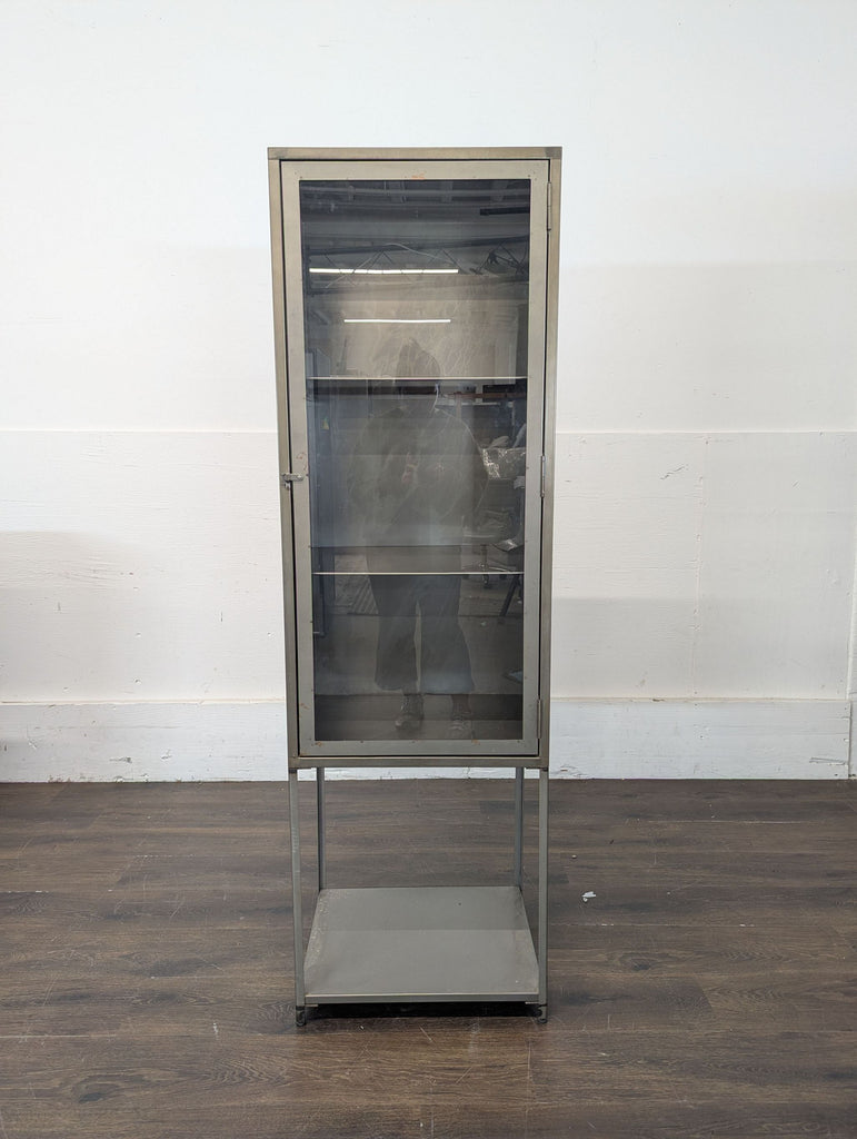 Certainly! However, I notice that the images themselves or specific details about the item's appearance weren't included. To accurately write alt text, I need a visual description or features of the hutch or armoire (for example: color, material, design details, open/closed doors, etc). 