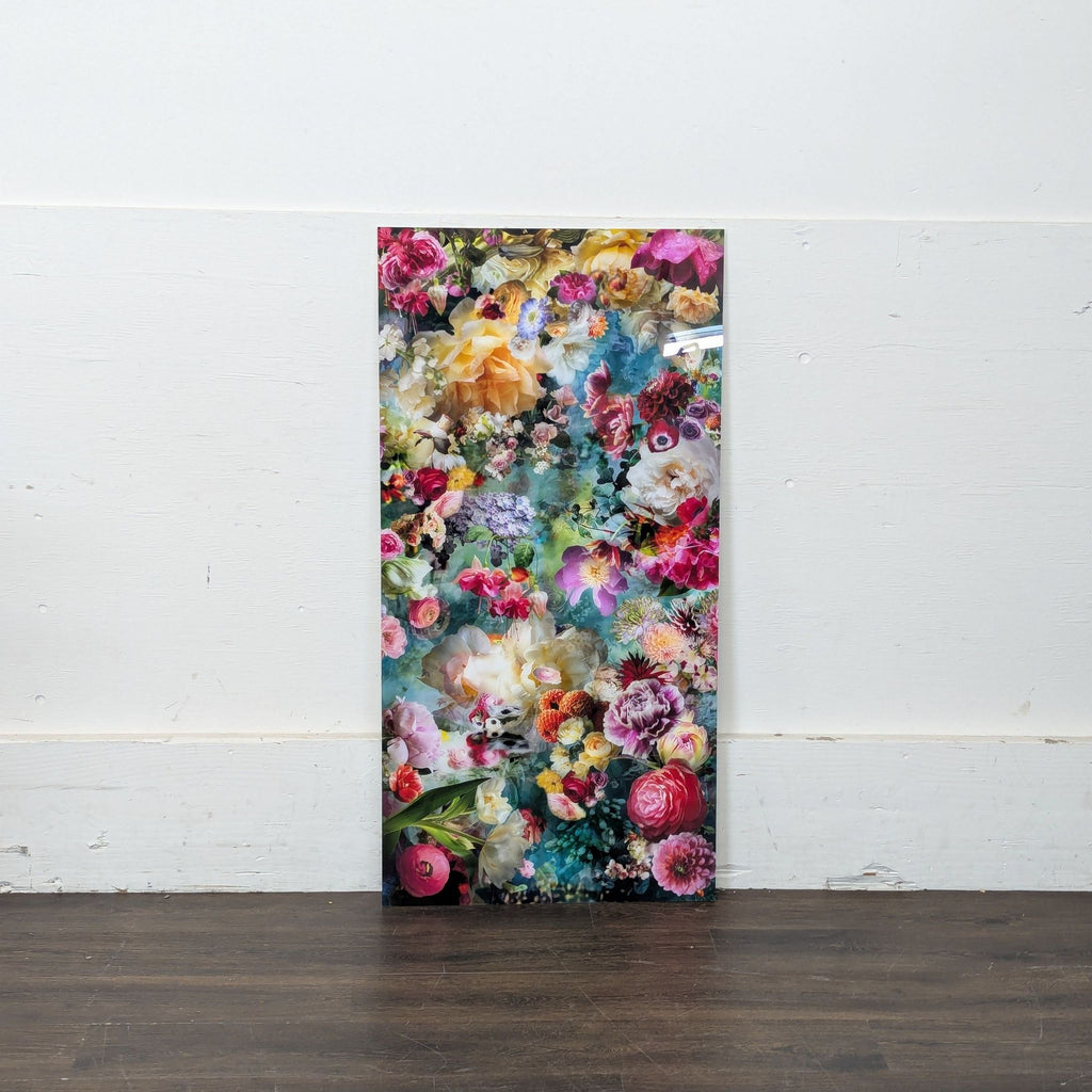2. Expressive botanical artwork featuring dynamic brushstrokes and harmonious hues by Isabelle Menin.  