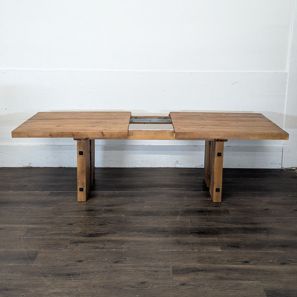 84" Pottery Barn Table, with a 16" leaf, seats 8.

8 Ikea high back dining chairs, slipcovers can be changed.
84" Pottery Barn Table, with a 16" leaf, seats 8.

8 Ikea high back dining chairs, slipcovers can be changed.
84" Pottery Barn Table, with a