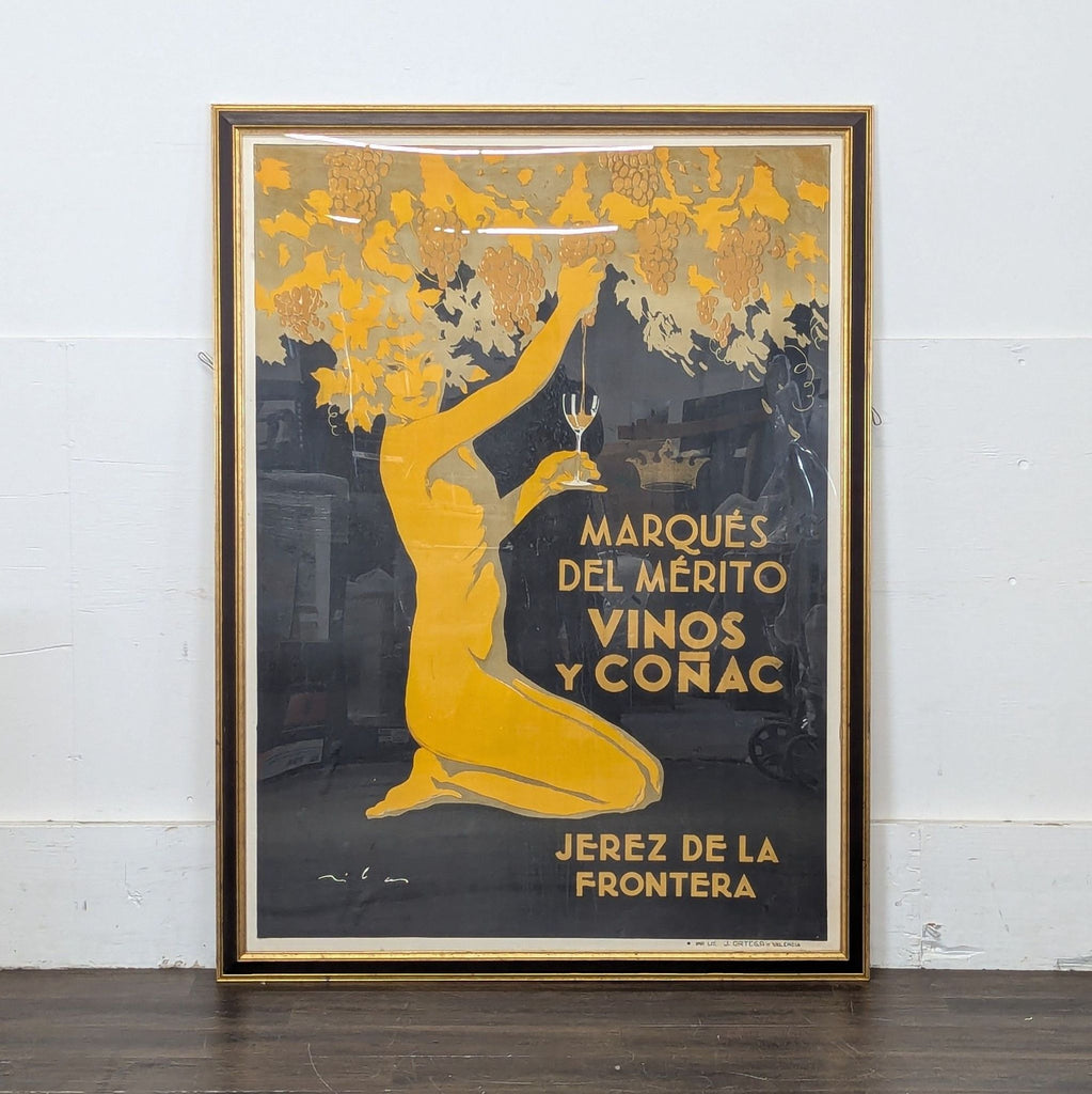 1. Vintage map print showcasing intricate geographic details and labeled regions in muted tones.