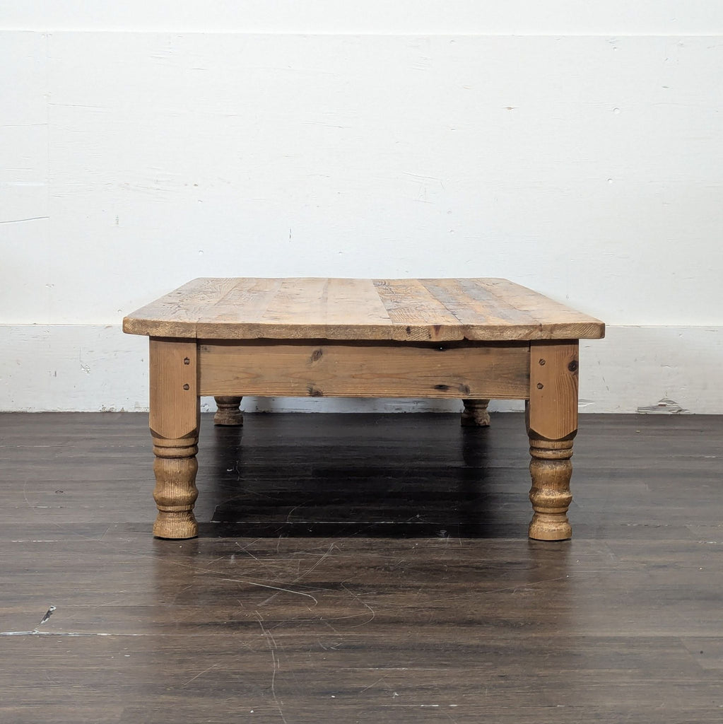 Antique Pine Coffee Table
38" wide 72" long 17" high
Could be converted back to a dining table if someone is handy