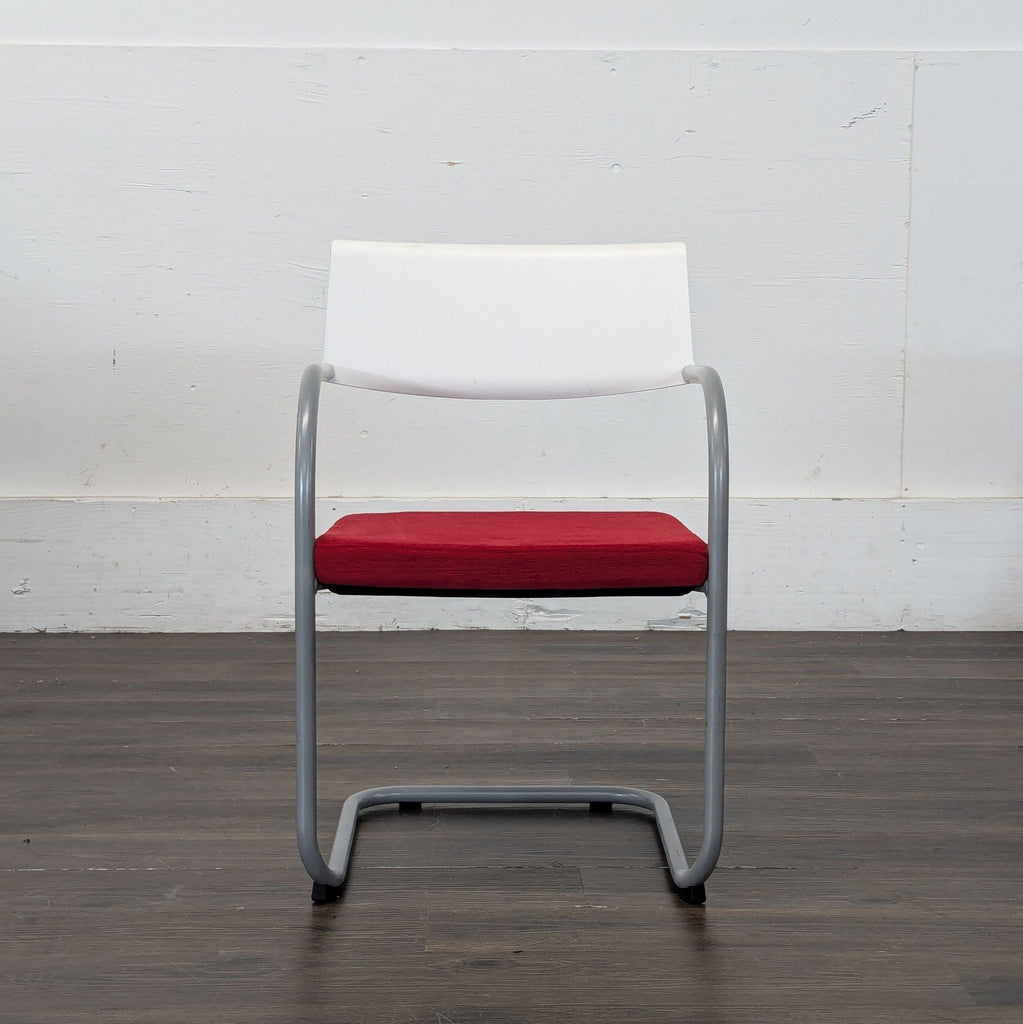 Certainly! However, it seems that the images or the item's full description were not included with your message. Please provide either the images or the full description of the dining chair so I can generate accurate alt texts for you.