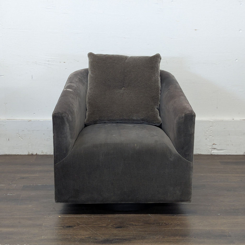 1. Modern lounge chair by Fairfield Chair Company with elegant, comfortable design.