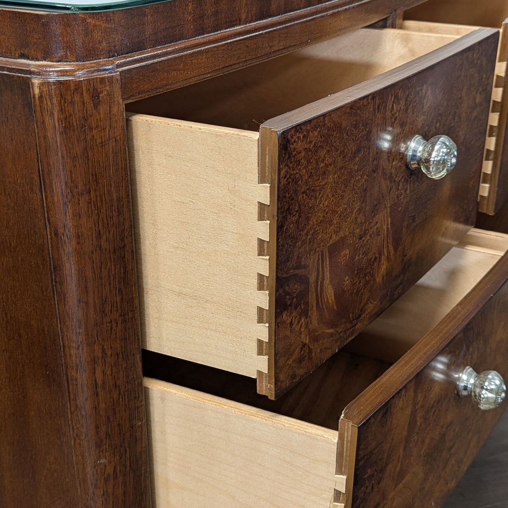 Big solid wood console