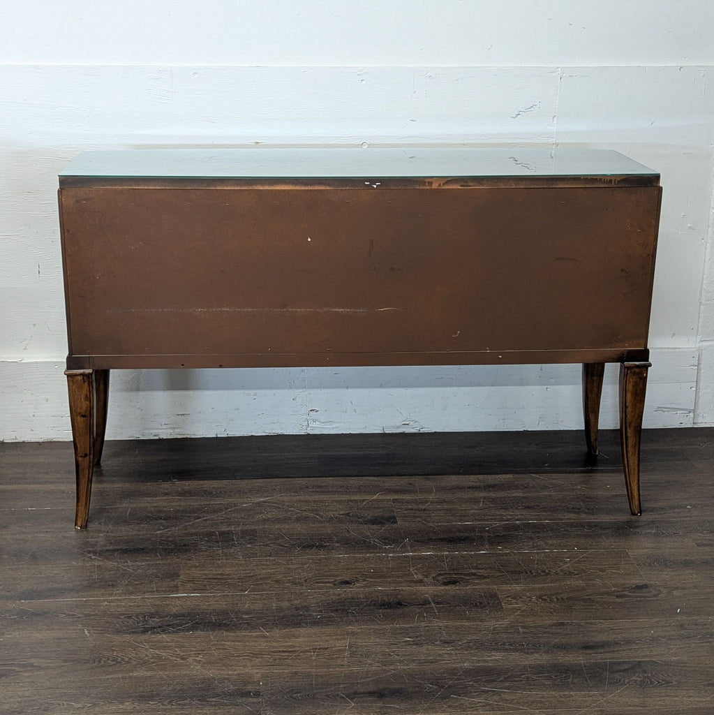 Big solid wood console