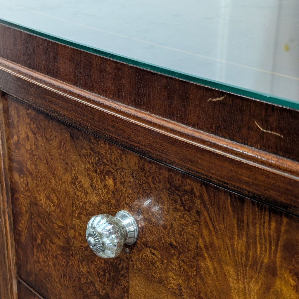 Big solid wood console