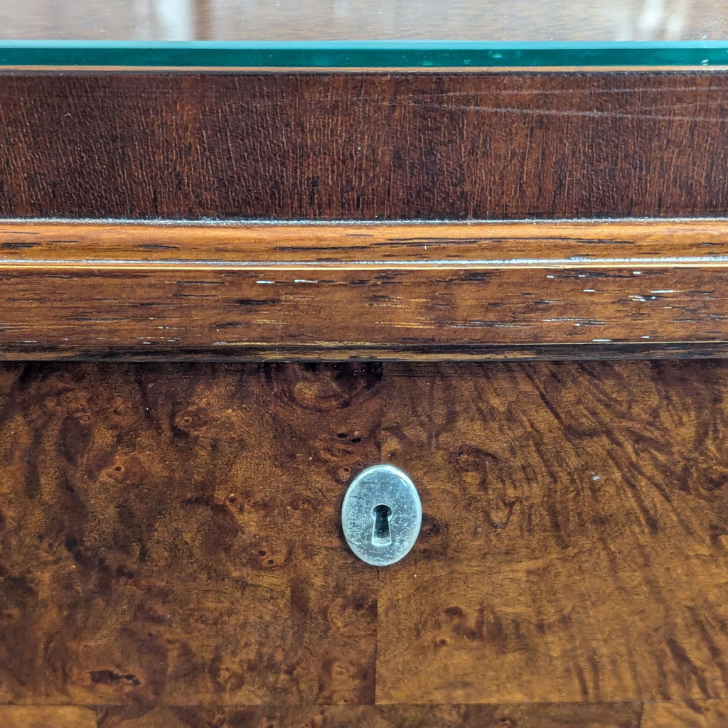 Big solid wood console