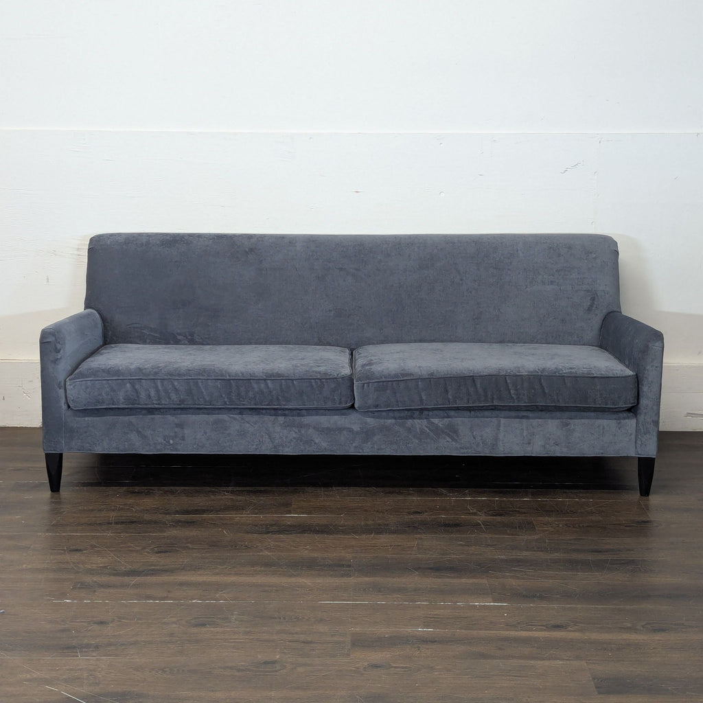2. Modern 3-seater sofa from Mitchell Gold and Bob Williams Sloane, featuring timeless mid-century style.  