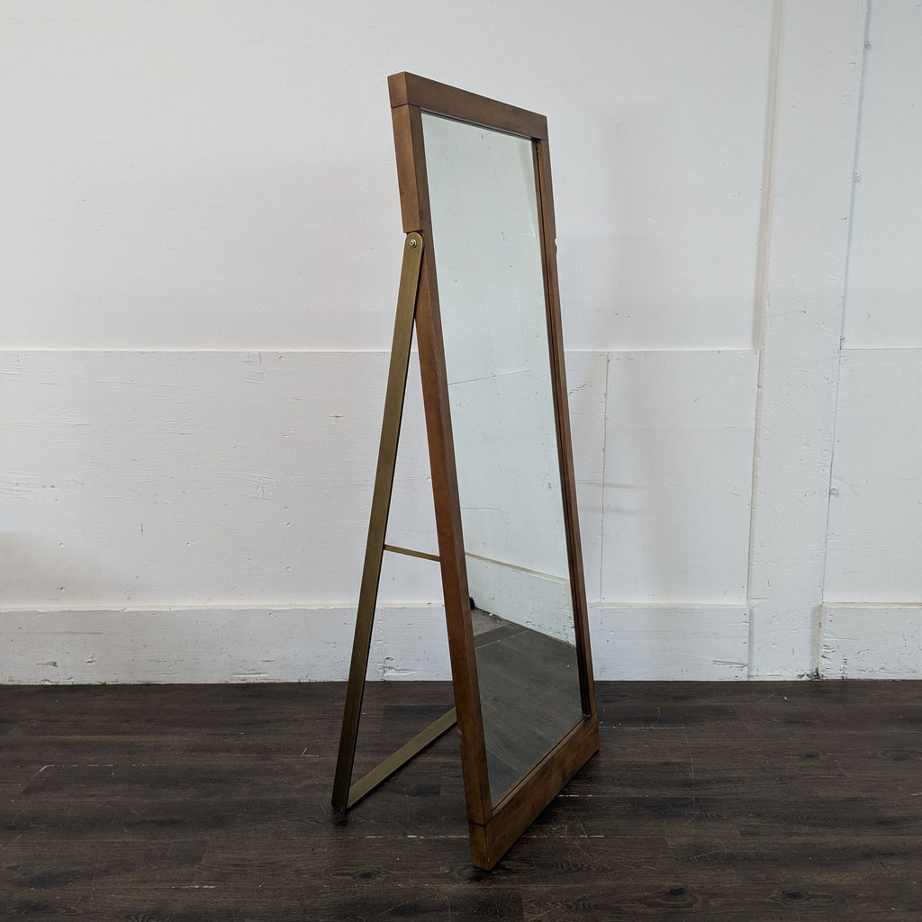 1. Modern rectangular mirror from Article with a minimalistic frame.