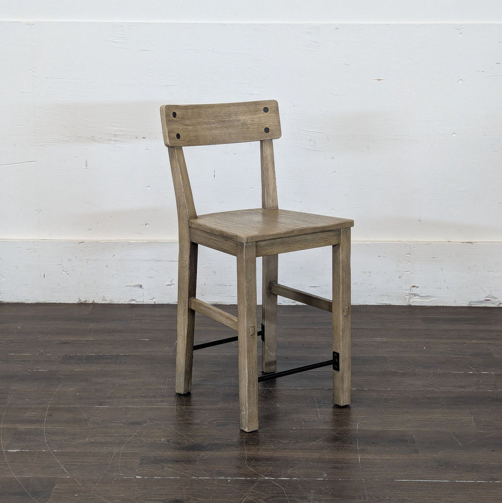 3. Elegant bench with padded seat, perfect as an accent piece or extra seating in home interiors.