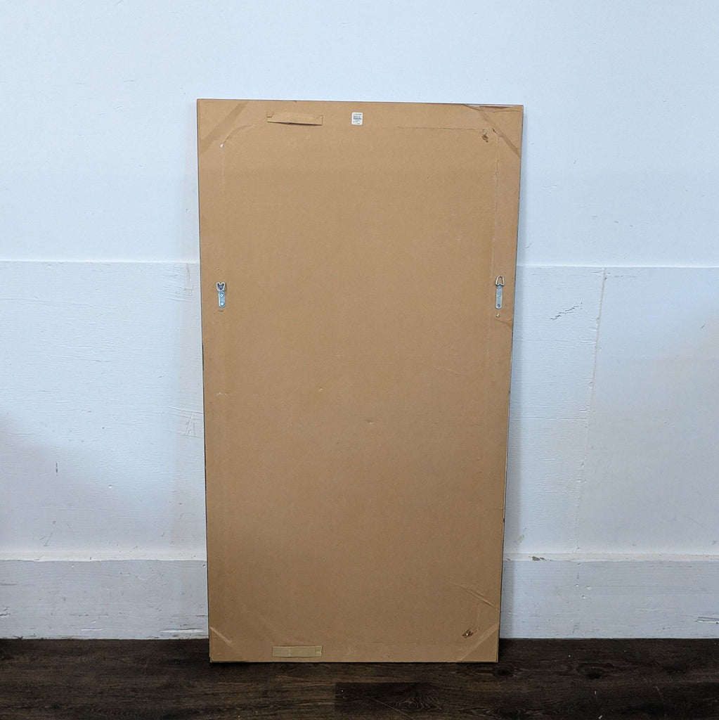 Elegant rectangular wall mirror with a slim, minimalist frame, perfect for modern home décor.