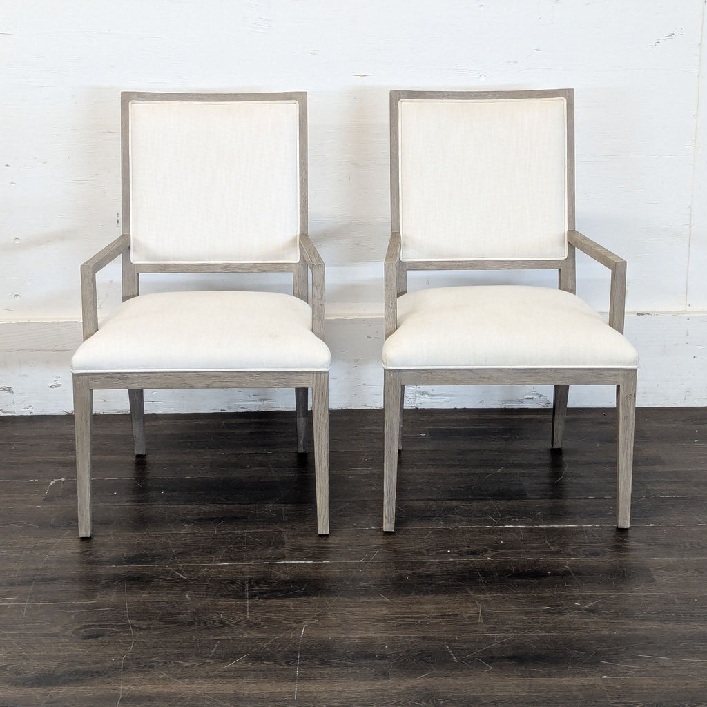 Restoration Hardware (RH) St. James Marble-Top Rectangular Dining Table Set