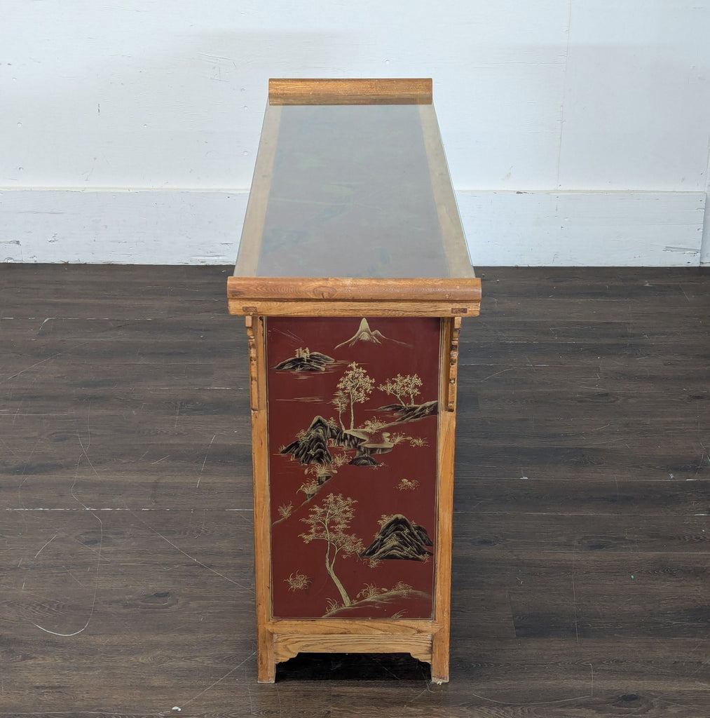 Imported from China. Antique Chinese wedding bed panels (per seller) Ca 1999