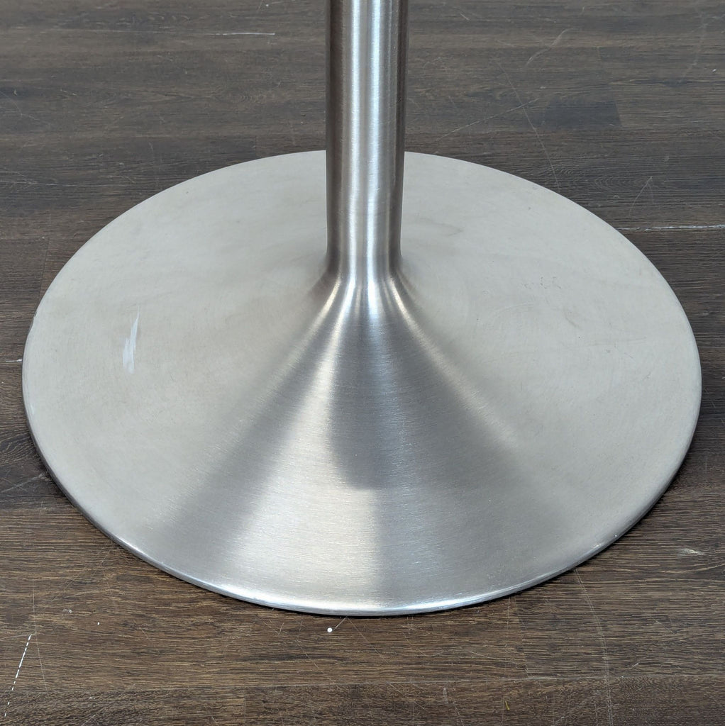 Room & Board	
36"Aria Table (Aluminum Base, Walnut Top)
Original Price $1459
Excellent Condition
https://www.roomandboard.com/catalog/dining-and-kitchen/tables/aria-tables

Room & Board
2X Pike Wood Chair
Original Price $249
Excellent Condition
https