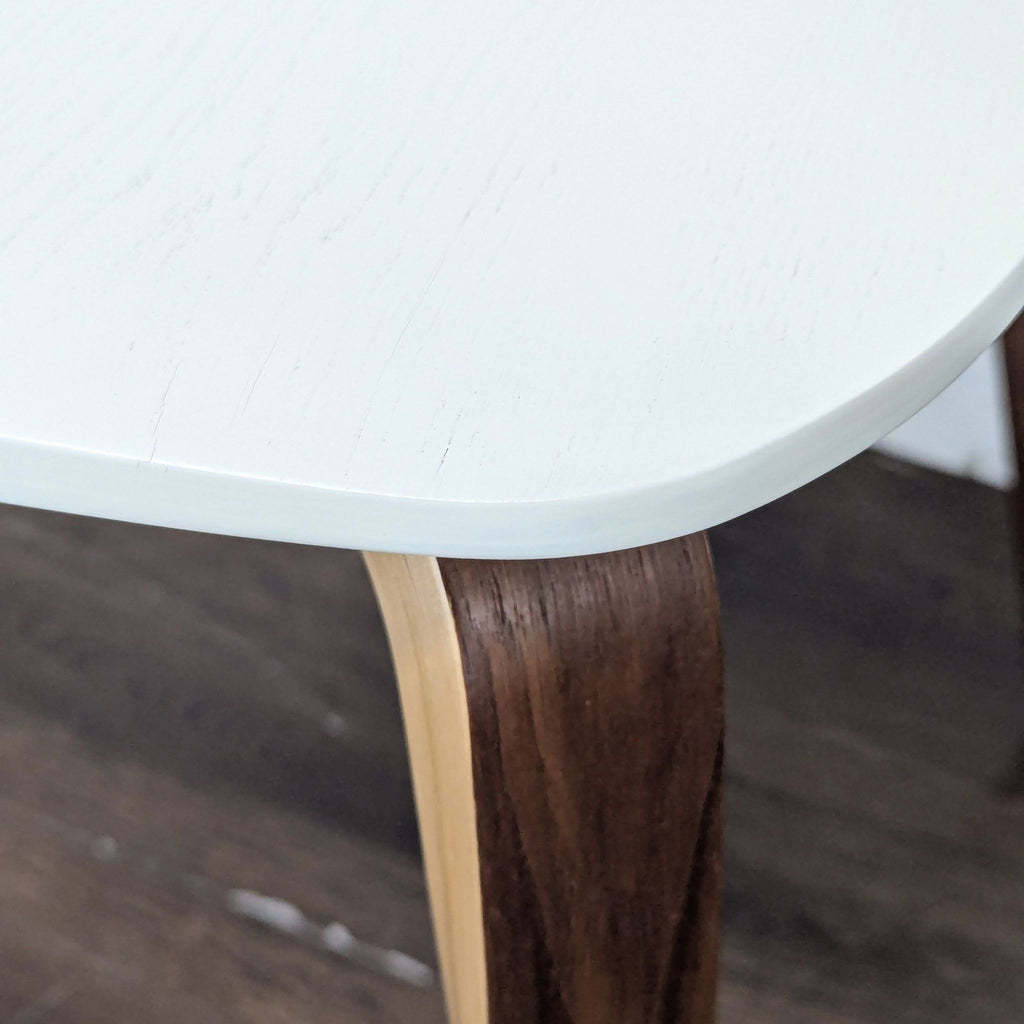 Room & Board	
36"Aria Table (Aluminum Base, Walnut Top)
Original Price $1459
Excellent Condition
https://www.roomandboard.com/catalog/dining-and-kitchen/tables/aria-tables

Room & Board
2X Pike Wood Chair
Original Price $249
Excellent Condition
https
