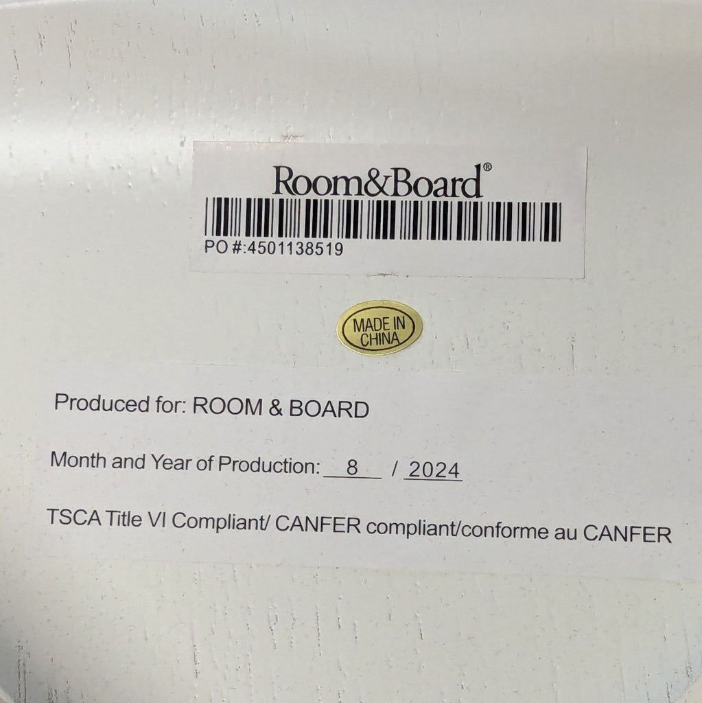Room & Board	
36"Aria Table (Aluminum Base, Walnut Top)
Original Price $1459
Excellent Condition
https://www.roomandboard.com/catalog/dining-and-kitchen/tables/aria-tables

Room & Board
2X Pike Wood Chair
Original Price $249
Excellent Condition
https