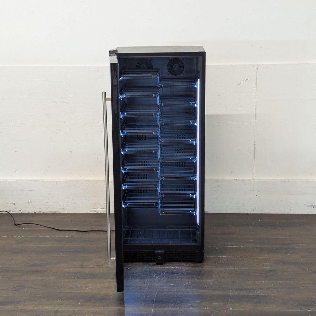 Wine Enthusiast VinoView M 90 Smart Wi-Fi Wine Cellar, Frameless Glass Door, originally $1,699.99