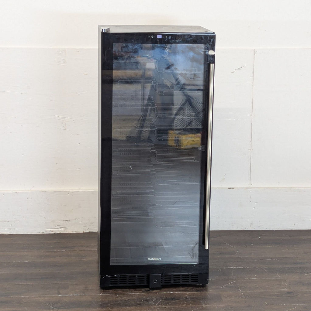Wine Enthusiast VinoView M 90 Smart Wi-Fi Wine Cellar, Frameless Glass Door, originally $1,699.99