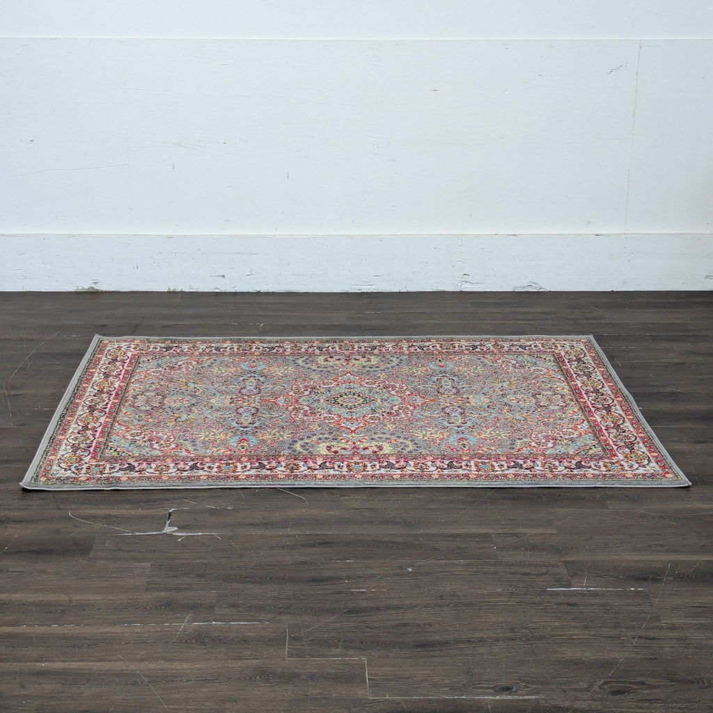 3. Large rectangular 6x9 rug displayed, ideal for adding comfort and style to any room in the home.