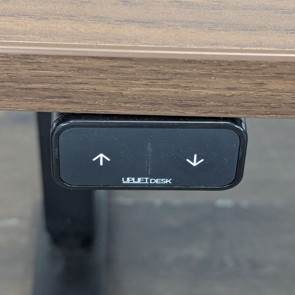 Uplift  GREENGUARD Laminate Desktop - Walnut - 48" x 24" rectangular v2