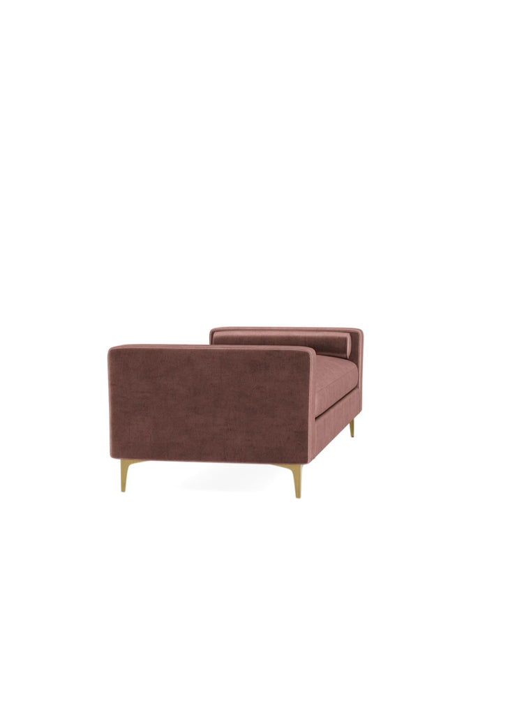 Interior Define Sloan Velvet Modern Daybed (New)