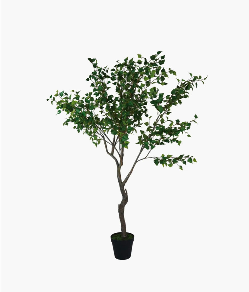 Artificial potted tree with dense green leaves and a brown trunk, from the brand Reperch, Other category.