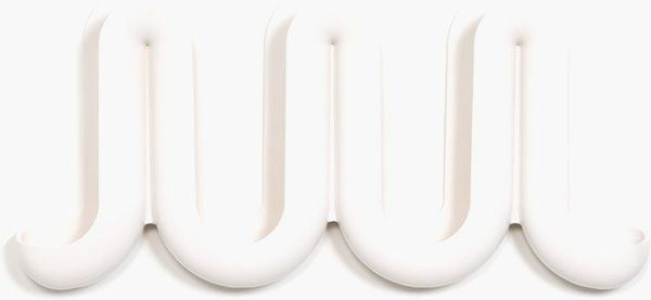 Swell Wall Catchall by Heller Furniture with ocean wave design, cradles and protects items.