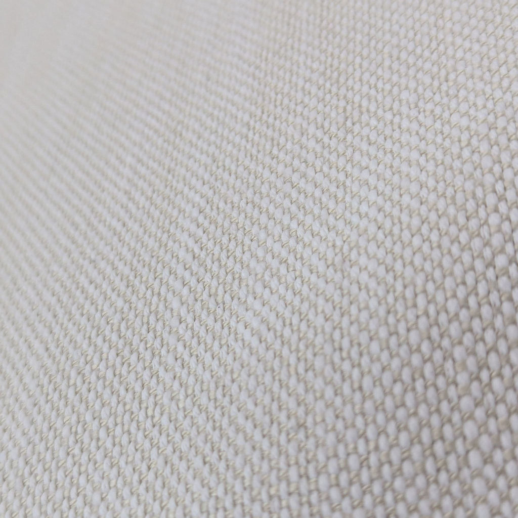 Detailed texture of the light fabric used on the L-Shaped sectional sofa.