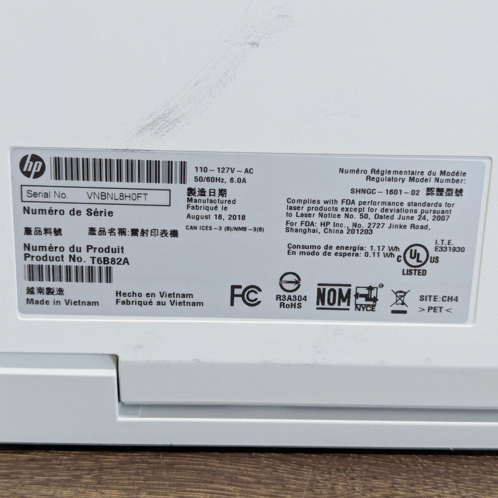 HP Color LaserJet Pro MFP M281fdw All-in-One Wireless Laser Printer